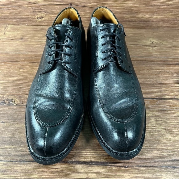 Paraboot “Prevert” Black Leather Oxfords Shoes Men’s Size 10 - Picture 10 of 11